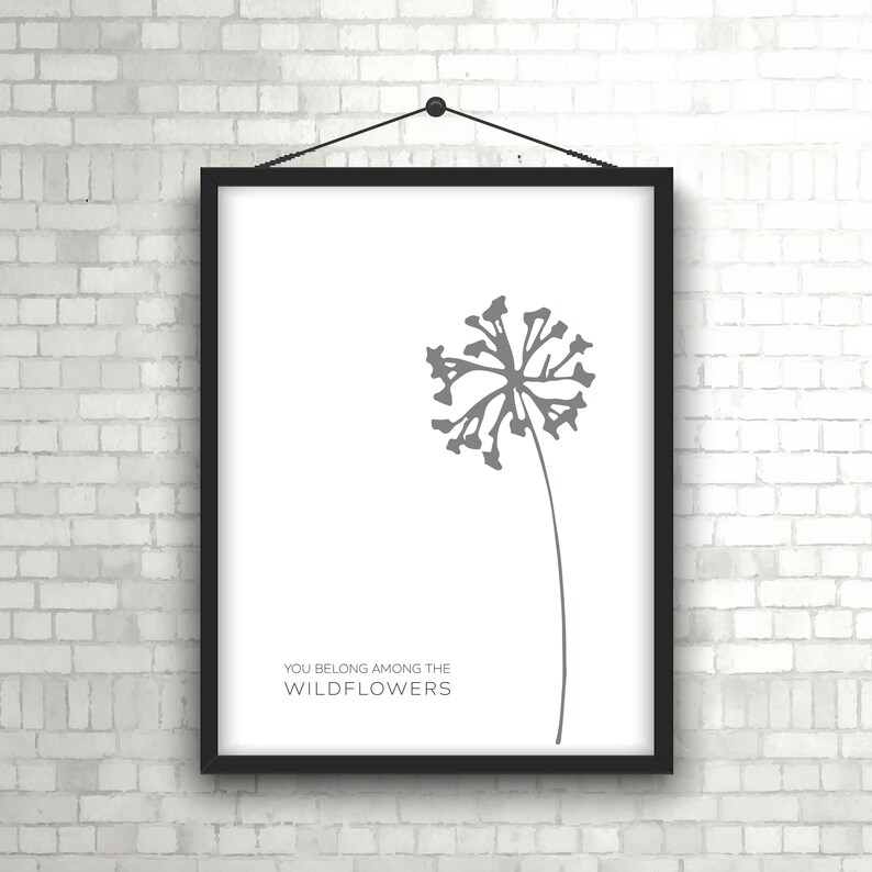 Tom Petty Wildflowers Song Lyric Quality Art Print Various Etsy