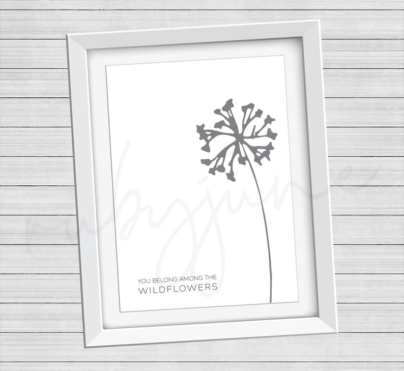 Tom Petty Wildflowers Song Lyric Quality Art Print Various Etsy