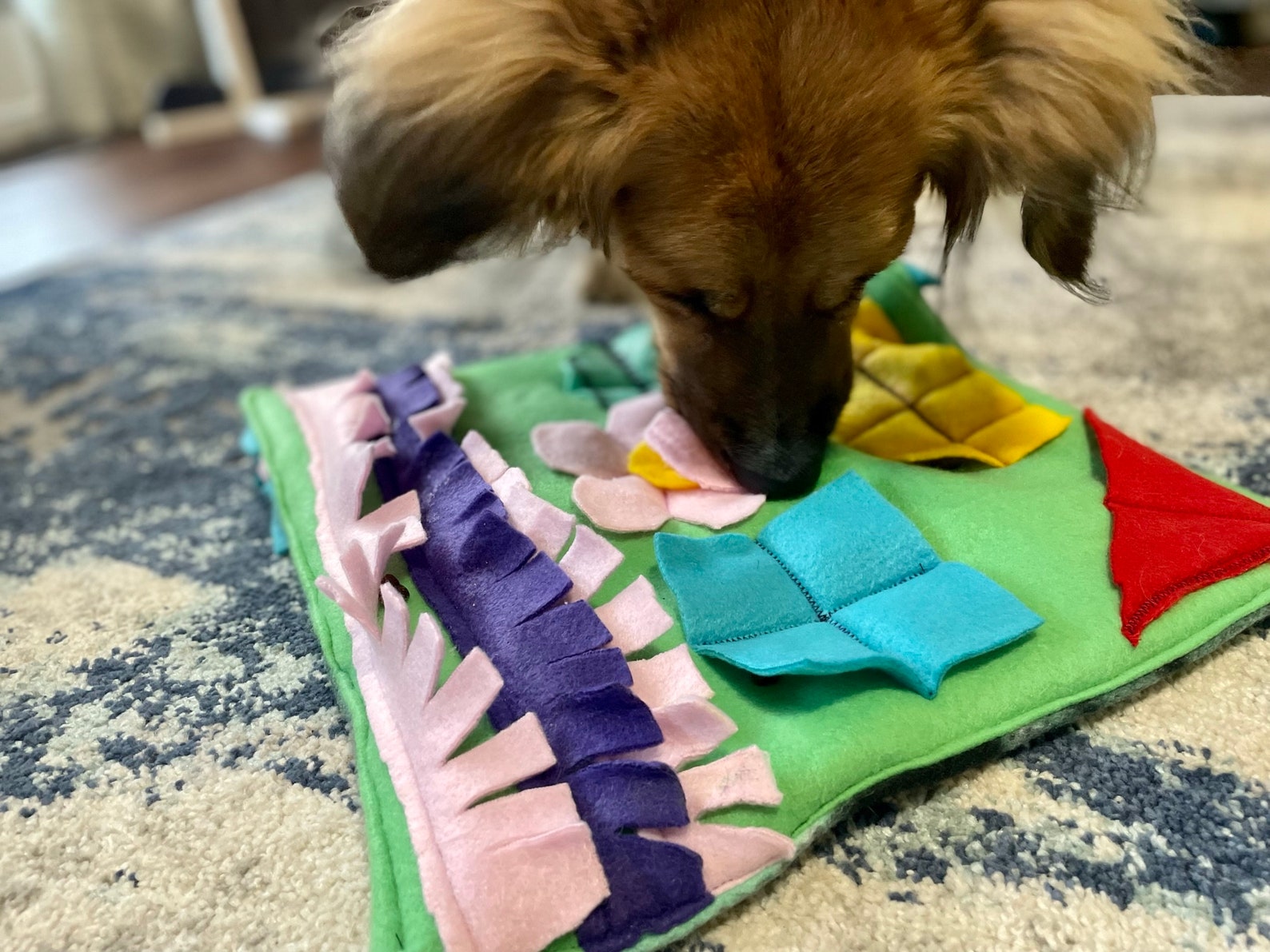 Design Your Own Flipit Snuffle Mat Sewing Pattern Dual Etsy