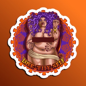Love Thy Self Body Positive sticker