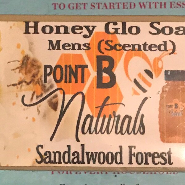 Honey Glo Mens Soap ( Sandalwood Forrest )