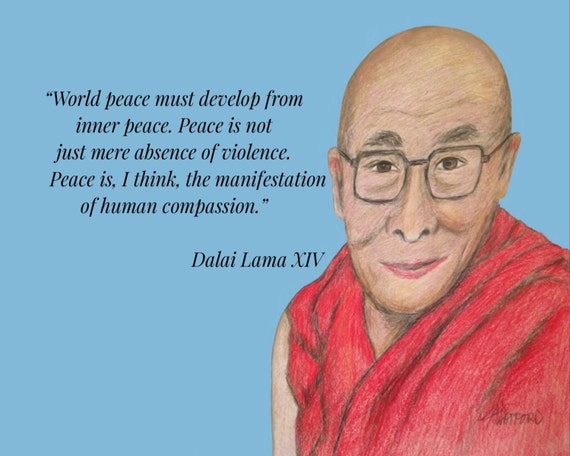 Dalai Lama Inner Peace Quotes Dalai Lamainspirational Quote World Peace Quote Portrait | Etsy Hong Kong Dalai Lama Inner Peace Quotes Dalai Lamainspirational Quote World Peace Quote Portrait | Etsy Hong Kong