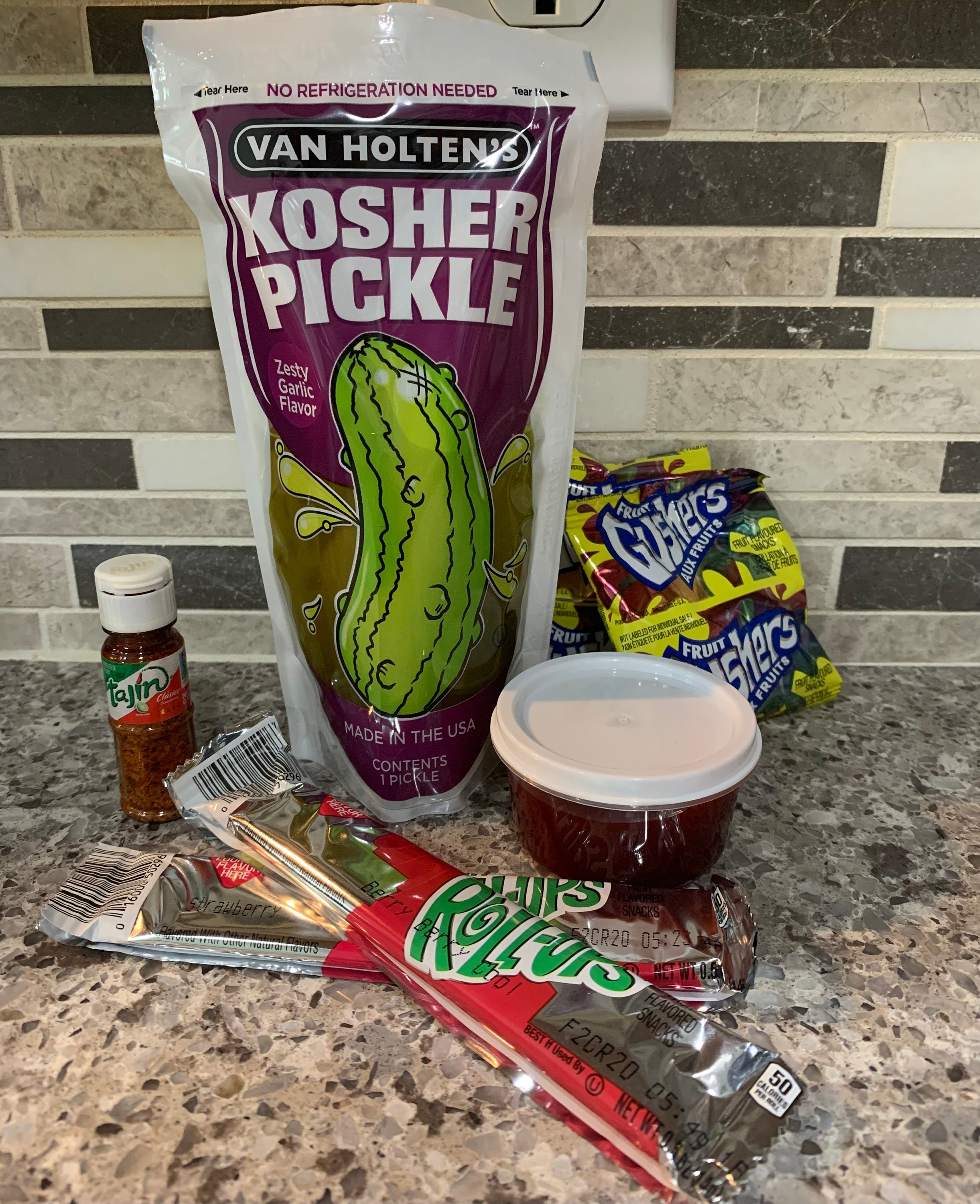 Chamoy Tajin Pickle Kit Etsy
