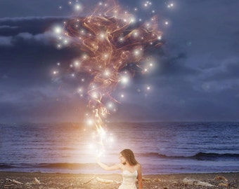 Levantamiento loca luces Photoshop Overlay