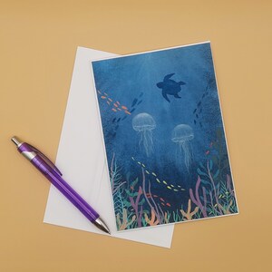 Carte de voeux, Peint à la main, Art, Souvenir, Fait main, Anniversaire, Cadeau, Enfants, Merci, Mari, Retraite, Je pense à vous, Petit-fils
