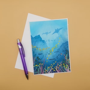 Carte de voeux, Peint à la main, Art, Souvenir, Fait main, Anniversaire, Cadeau, Enfants, Merci, Mari, Retraite, Je pense à vous, Petit-fils