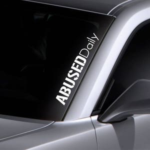 Windscreen decals best sale