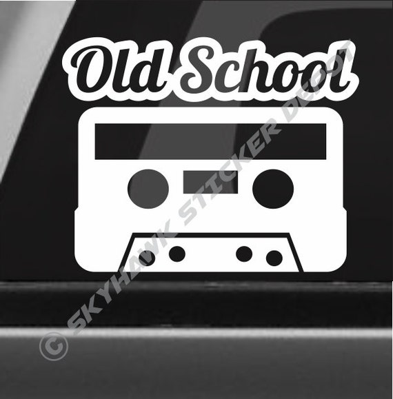 NOT OLD CLASSIC vinyl decal//sticker funny retro vintage car bike 4x4 truck jdm
