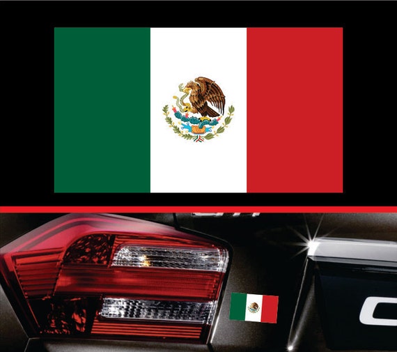 The Mexico Flag Sticker