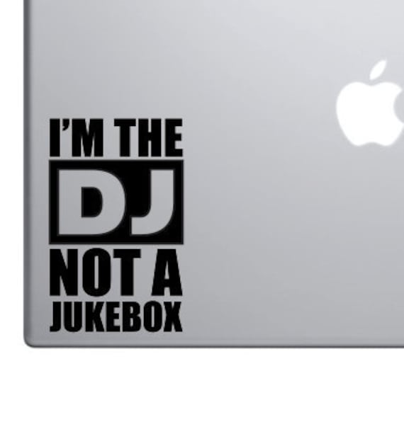 Ich bin der DJ lustige Sticker Aufkleber MacBook Pro Air Etsy