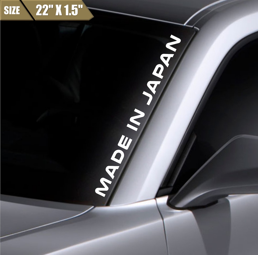 Made In Japan Sticker Decal for All Vehicles