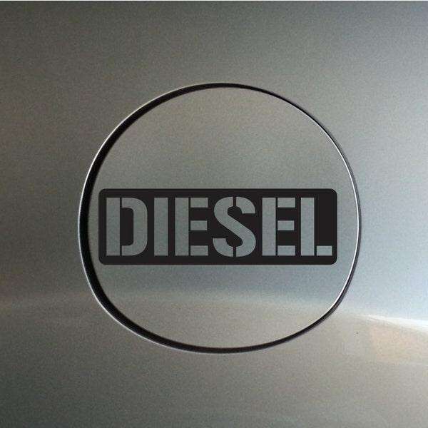 Diesel Army Style Marking Bumper Sticker Vinyl Decal For Car Truck Gas Cap Sign Diesel Fuel Only