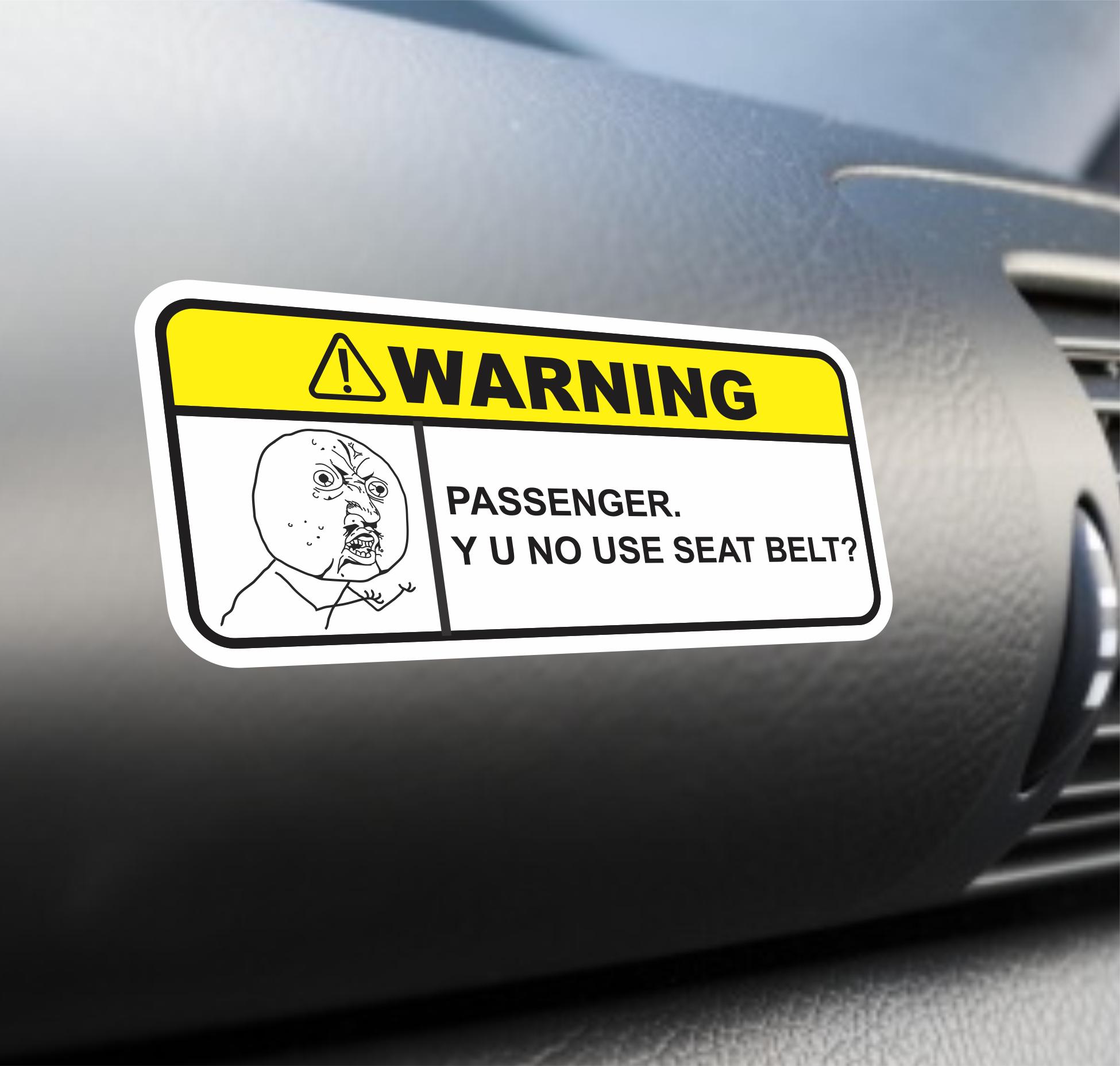 "NOT FOR SALE" Funny Euro Van Style Vinyl Decal Sticker – Car Window JDM Graphic