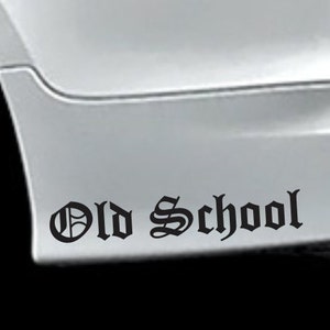 OLDER FASTER Bumper Sticker Vinyl Decal JDM Car Truck Van CLASSIC VINTAGE RETRO OLDER FASTER Bumper Sticker Vinyl Decal JDM Car Truck Van CLASSIC VINTAGE RETRO