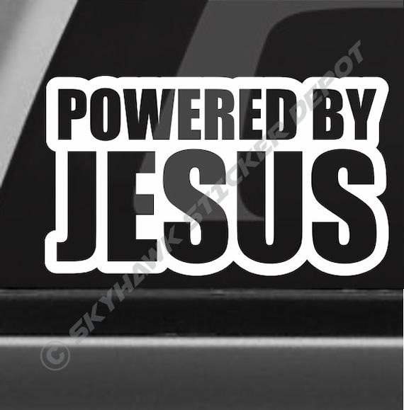 CHILD OF GOD Vinyl Decal Sticker Car Window Wall Bumper Macbook Jesus Cross Love 