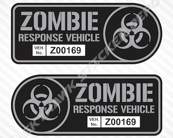 zombie macbook sticker