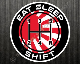 Fits Ram Police Blue American Flag Shift Knob Decal Sticker Graphic Vinyl USA - Foto 7