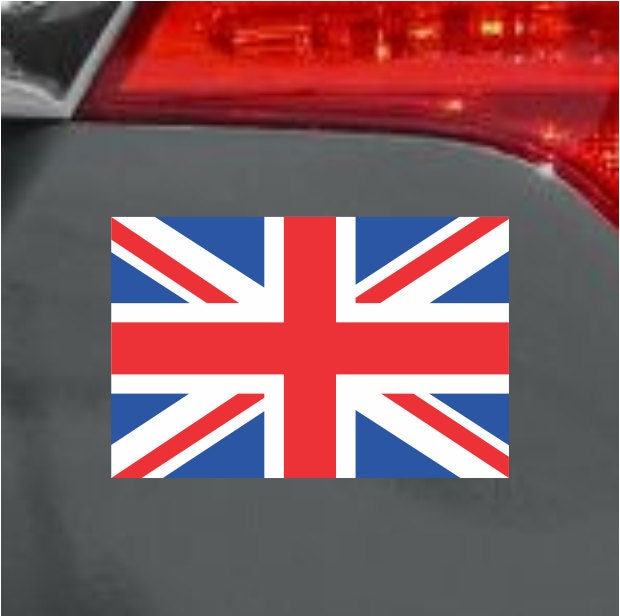 2 Pcs British Flag Sticker Vinyl Decal England United Kingdom Sticker ...