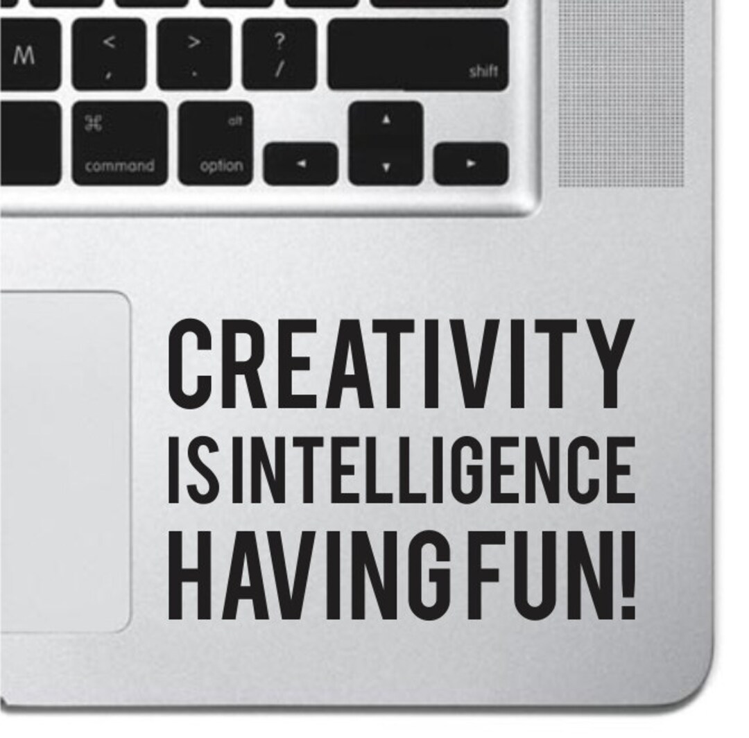 Creativity Sticker Decal MacBook Pro Air 13