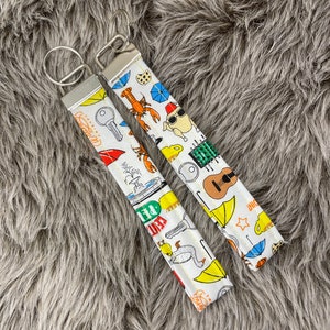 Friends Keychain Wrist Lanyard