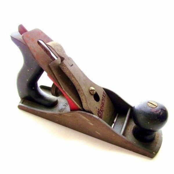 Handyman Vintage madera mano plano / Stanley Banco plano
