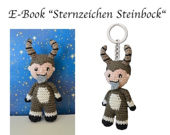 Häkelanleitung: Sternzeichen Steinbock (14 cm)