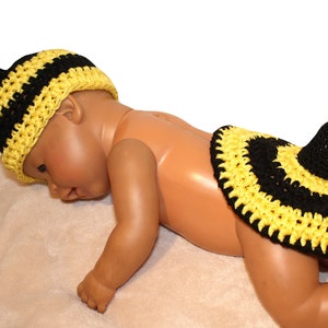 modèle de crochet abeille occupée image 2