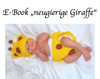 neugierige Giraffe" Häkelanleitung 2 Größen