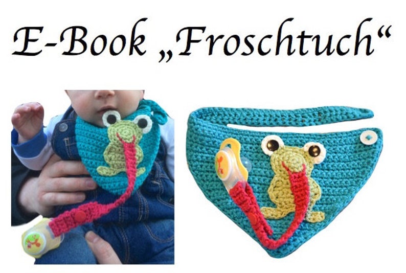 Patron au crochet Frog Cloth, ebook image 1