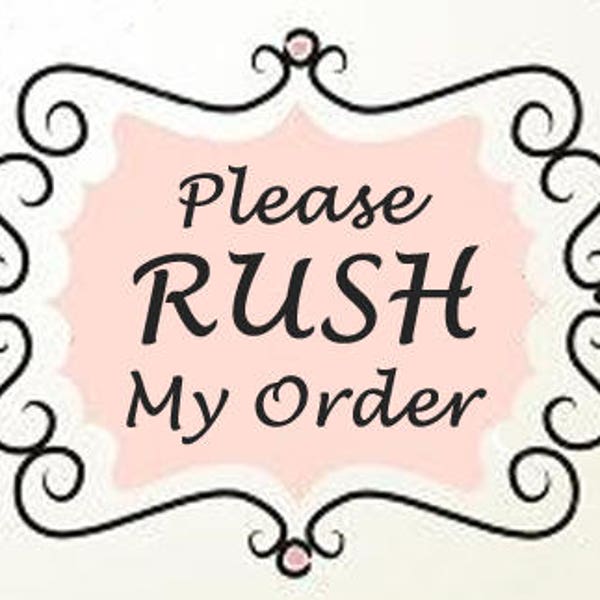 Express Rush Production Service, Front of the Line Rush Service, Quick Bridal Veil, Fast Bridal Veil
