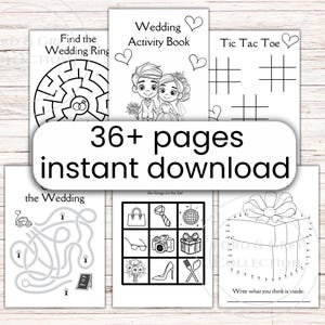 Kinder Hochzeit Aktivität Buch Spiele druckbare sofortiger Download Kinder Hochzeit Aktivitäten Pack Kinder Tisch Hochzeit Gefälligkeiten Malseiten Booklet