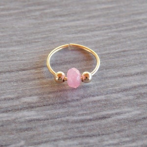 Cartilage Earring, tiny gemstone gold hoop, gold cartilage Hoop Earrings, 14K Gold Filled, tiny hoops