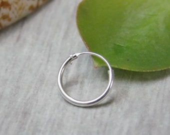 Sterling Silver Hoop Earring - Silver Hoop Earrings - Tiny Hoop Earrings - Hoop Earrings - Small Hoop Earring - Silver Hoop Tiny