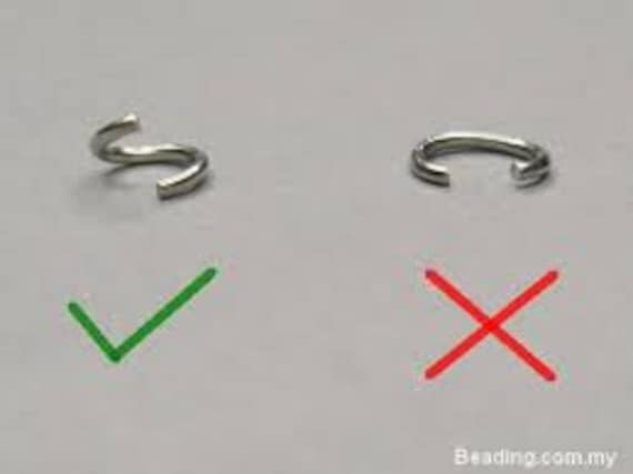 Mayhoop 20G Nasenpiercing Set - 4x C-förmige Nasenringe 8mm & 10mm Chirurgenstahl - Fake Piercing Silber & Rosegold