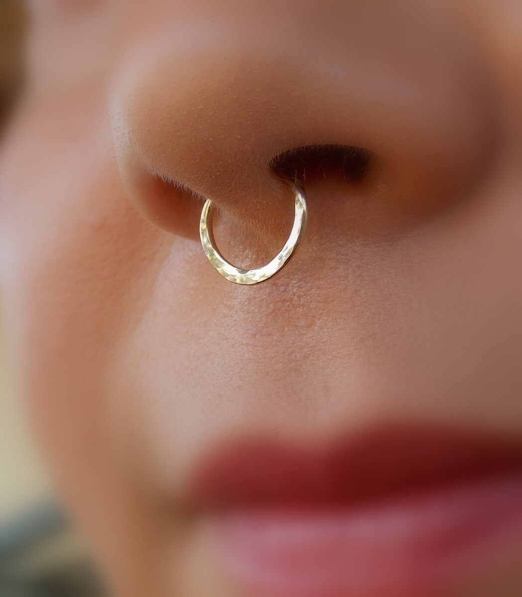 16g gold hoop Clearance