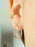 Gold filled hoops - large gold hoops - big gold filled hoops - hoop earrings product logo