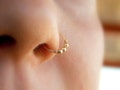 Nose hoop - Gold Filled Nose Ring - Gold Nose Hoop - Nose Jewelry - Nostril Hoop - Nose Piercing - Nose Earring - Nostril Jewelry product logo