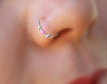 Nasenring - Gold Filled Nasenring - Gold Nasenring - Nasenschmuck - Nasenloch Hoop - Nasenpiercing - Nasenohrring - Nasenloch Schmuck