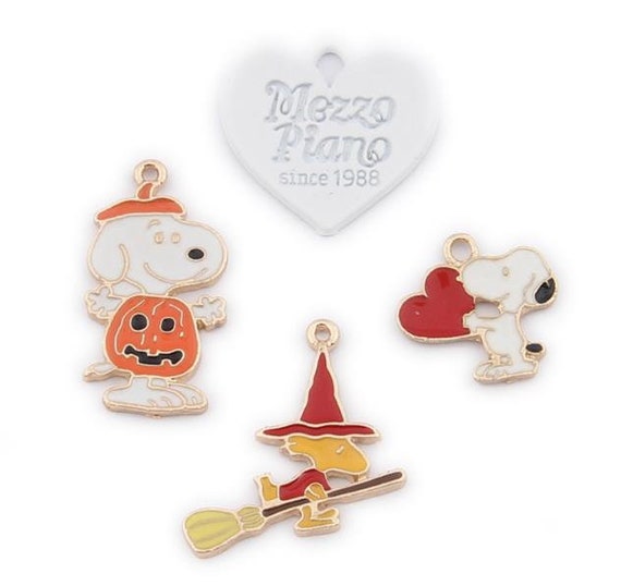 10Pcs Enamel Doll Charms Pendants Necklace Keychains Jewelry Making DIY Craft