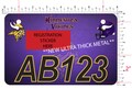 Minnesota Vikings Custom ATV license plate  MN A.T.V./UTV **Free Shipping**