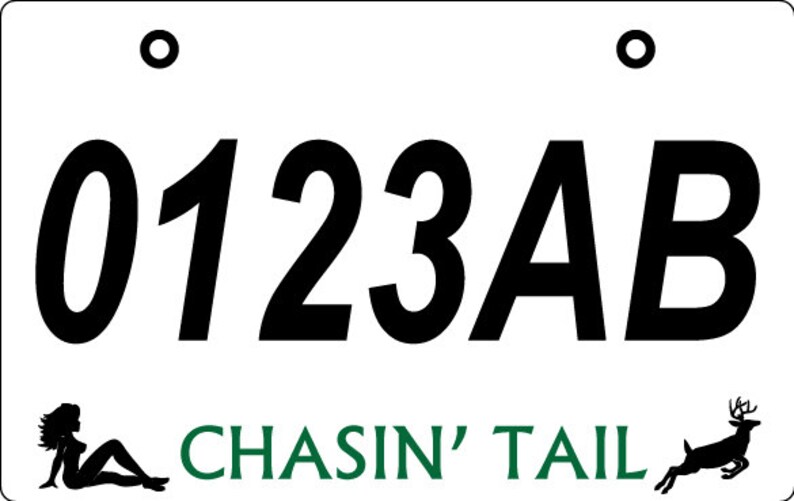 Custom ATV License Plate FREE SHIPPING wisconsin Etsy