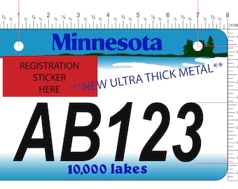 Minnesota ATV license plate  MN A.T.V./UTV **Free Shipping**