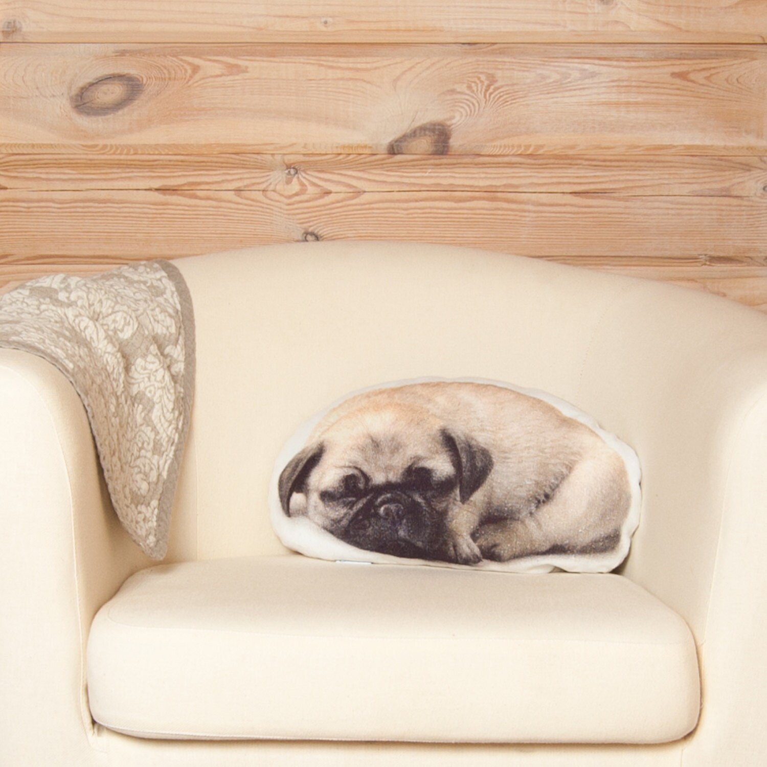 Pug Pillow dog lover gift pet pillow birthday gift for