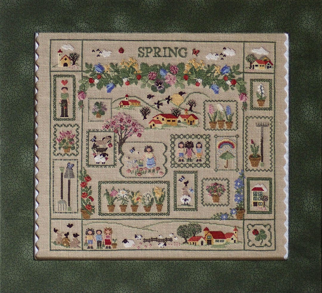 Spring Sampler Pdf - Etsy