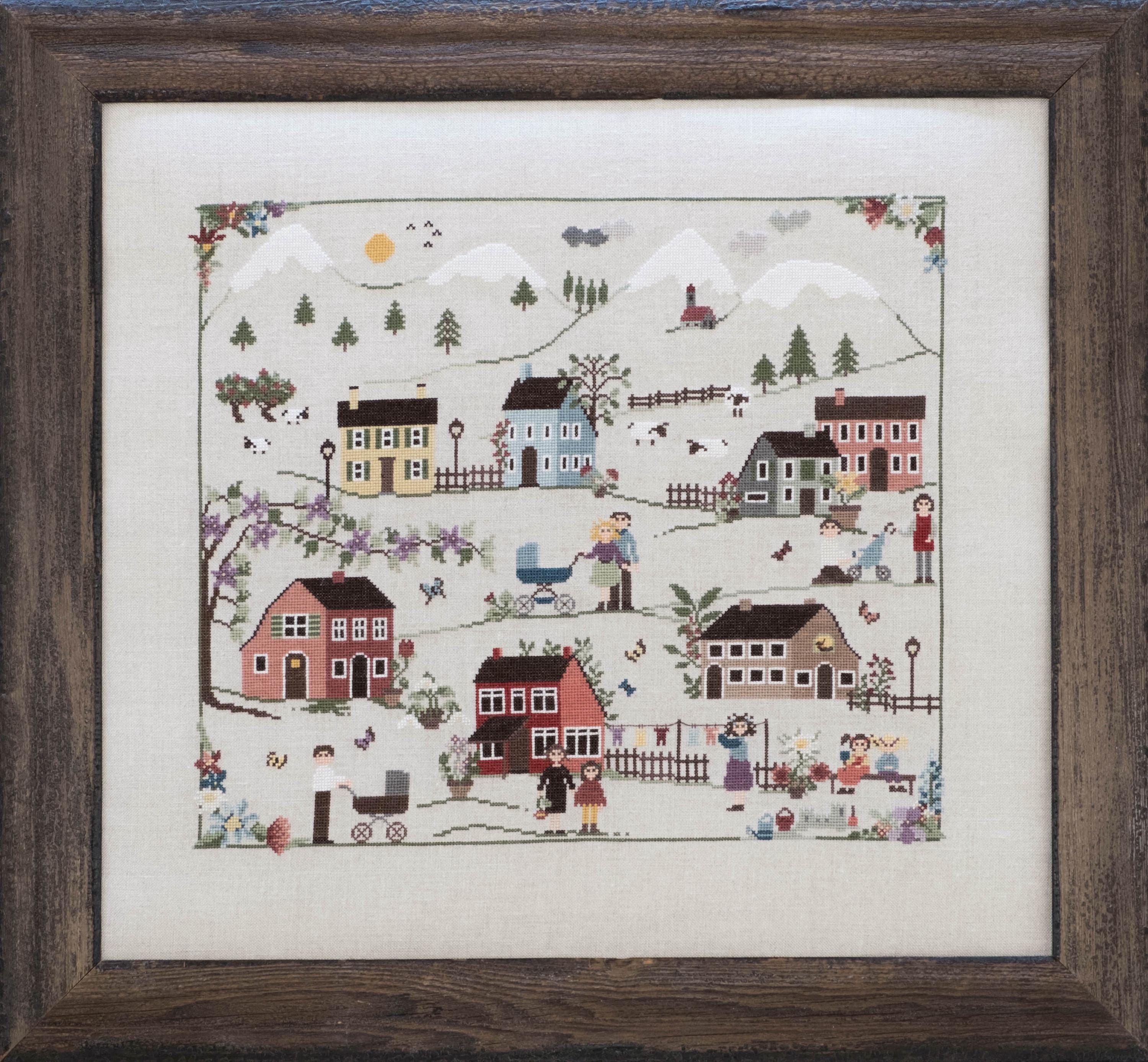 Charles wysocki cross stitch - Etsy 日本