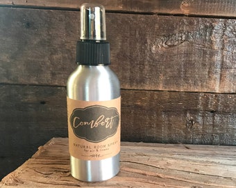 COMFORT Natural Room Spray - Cinnamon Room Spray - Aromatherapy Spray - Natural Linen Spray - Holiday Room Spray - Spice Room Spray