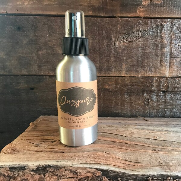 INSPIRE Natural Room Spray - Anise & Lavender Room Spray - Aromatherapy Spray - Natural Linen Spray - Fresh Room Spray - Pillow Spray