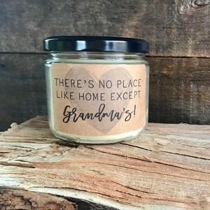 Grandma Candle - Gift for Grandma - Grandma Birthday, Mother&#39;s Day Gift Candle - Natural Aromatherapy Soy & Beeswax Candle