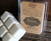 RENEW Wax Melts - Freshen, Cleanse, Deodorize - soy, coconut oil essential oils with anitbacterial properties - NO artificial fragrance