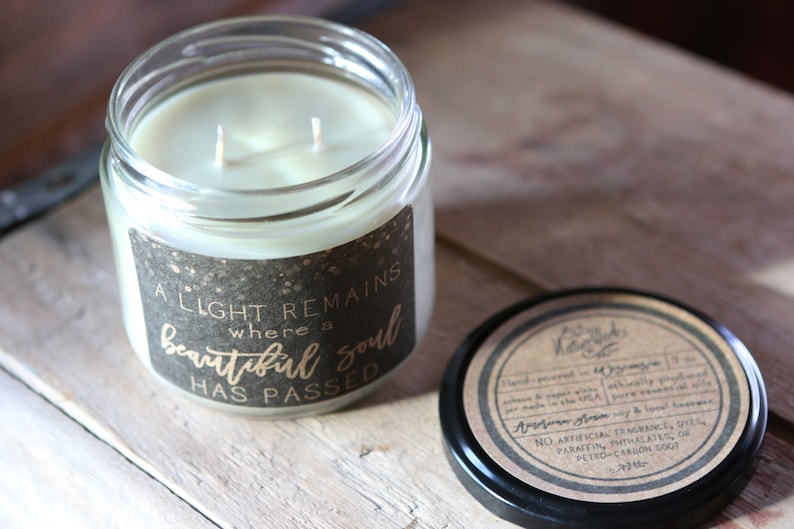 Sympathy Gift - Sympathy Gift Box - Loss of Mother Sympathy Gift - Memorial Candle - Condolence Gift - In Loving Memory - Sorry for Loss image 7